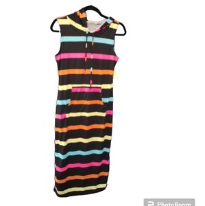 NWT Bobbie Brooks Sleeveless Swim Coverup Size SM